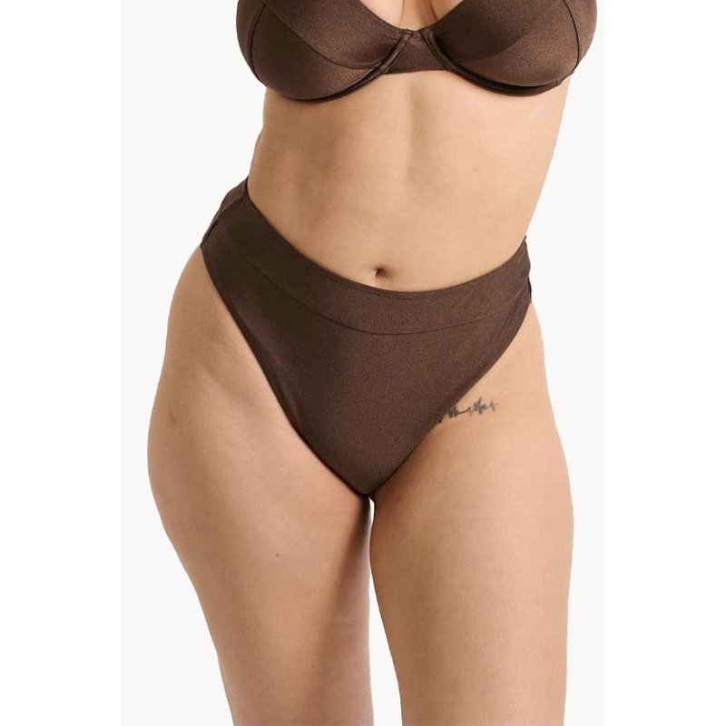 Shimmer High Leg Brief