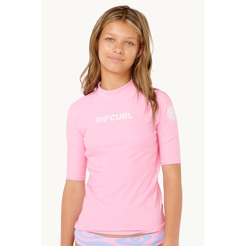 Girls Classic Surf Short Sleeve Suntop