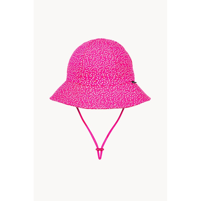 Girls Sprinkles Ponytail Bucket Hat