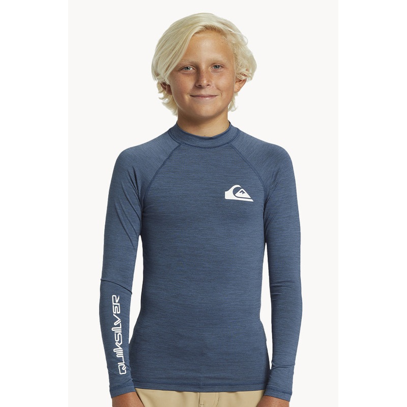 Boys Everyday Solid Long Sleeve Suntop
