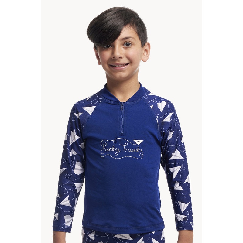 Boys Paper Plain Suntop