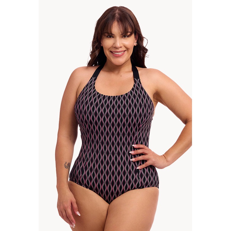 Curvy Queen Brace Me Back One Piece