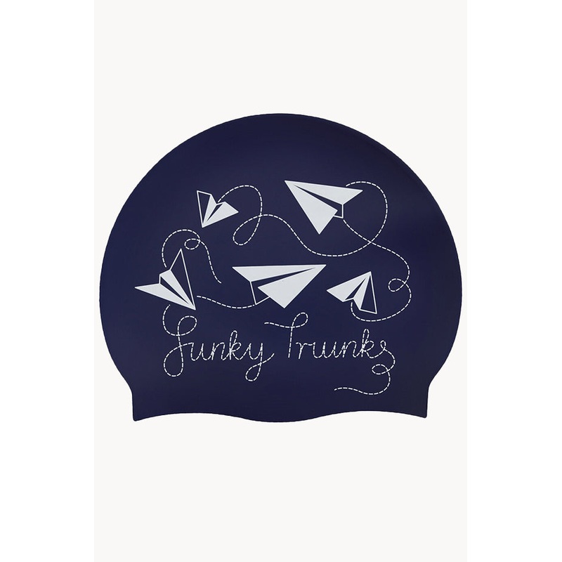 Paper Plain Swim Cap