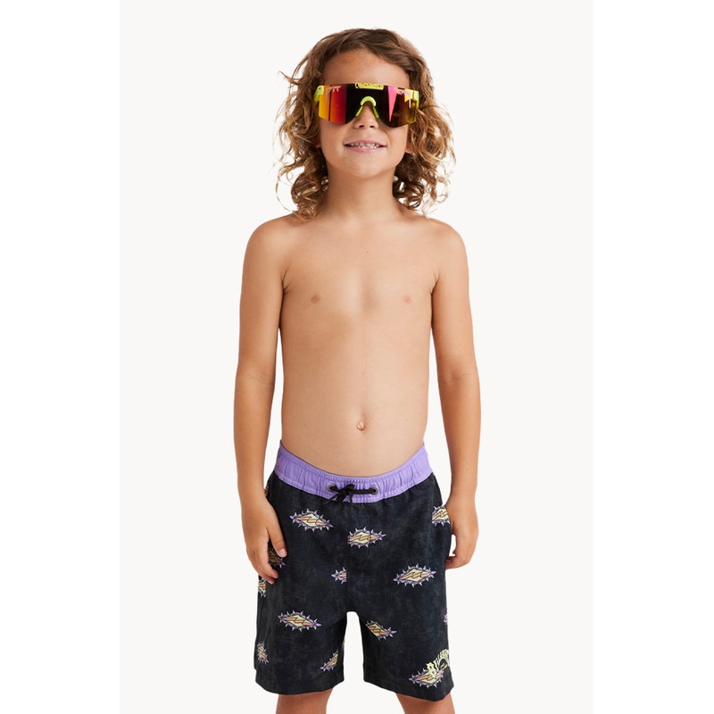 Boys Diamond Grit Layback Boardshort