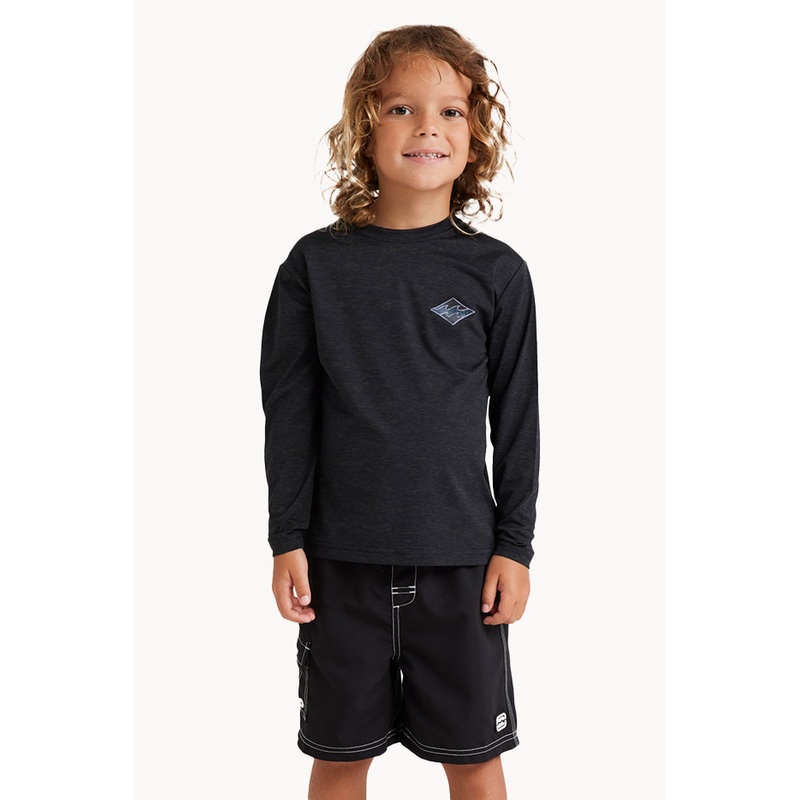 Boys Diamond Shoreline Long Sleeve Suntop