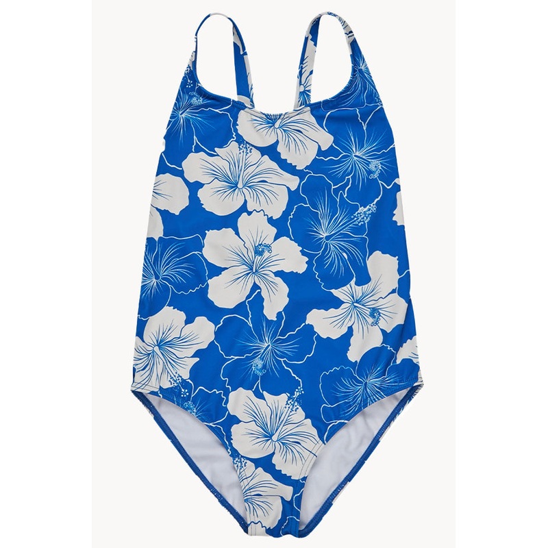 Girls Hippy Hibiscus One Piece