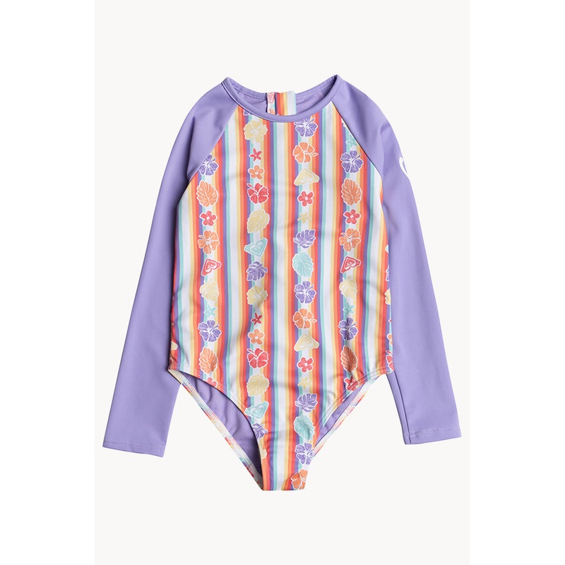 Girls Rainbow Bay Stripe Sunsuit