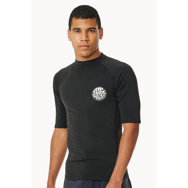 Mens Icons Brushed Short Sleeve Suntop