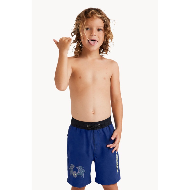 Boys Afterlife Elastic Boardshort