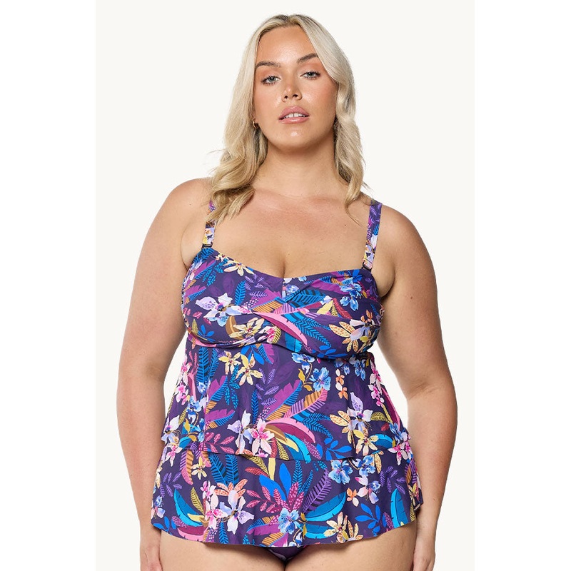 Majorca Tiered Bandeau Tankini Separate