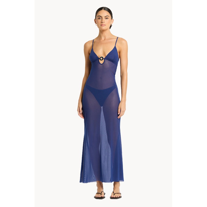 Mesh Cindy Ring Maxi Dress