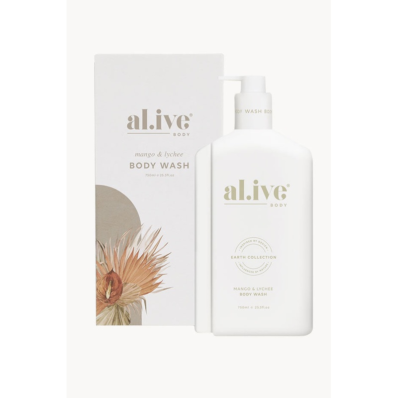 Mango & Lychee Body Wash 750ml