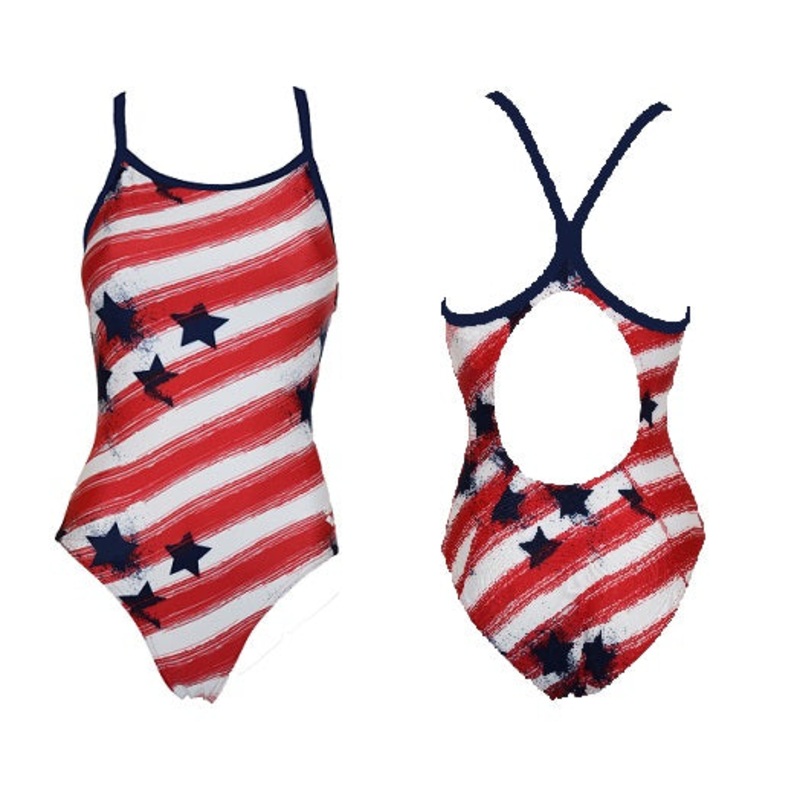 ARENA Freedom Light Drop Back One Piece Swimsuit