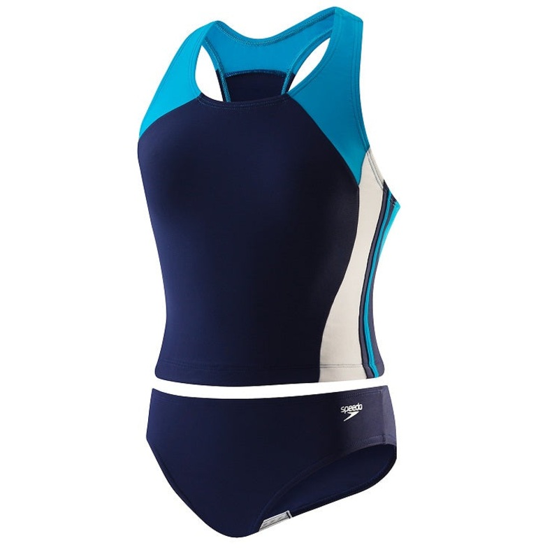 SPEEDO Girls Infinity Splice Tankini 2-PC (7-16)