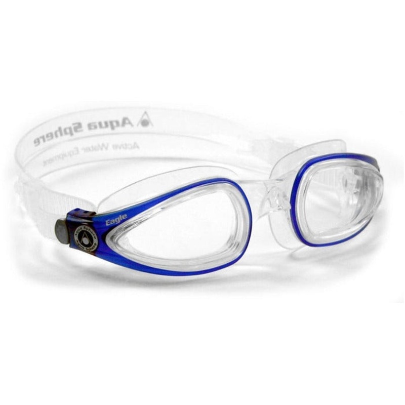Aqua Sphere Goggle - Eagle Optical - Blue/Clear