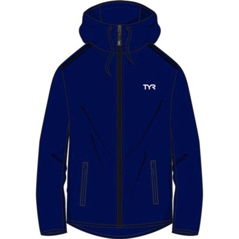 TYR Men's Alliance Podium Full Zip Hoodie