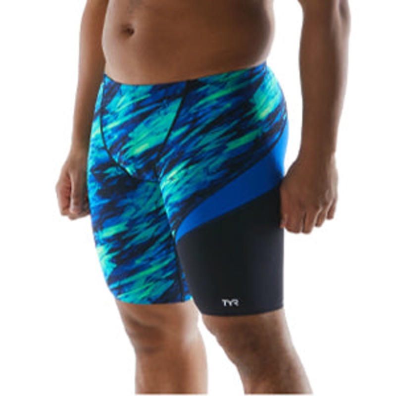 TYR Mens Vitric Wave Jammer Swimsuit