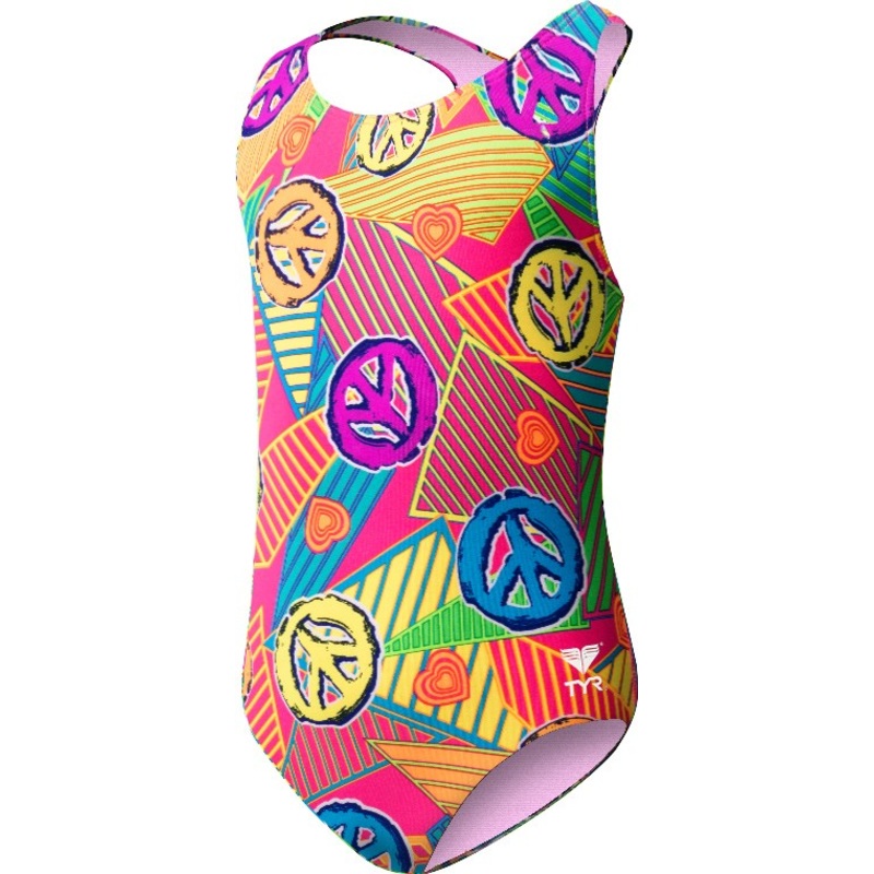 TYR Peace, Love, Swim Girls Maxfit
