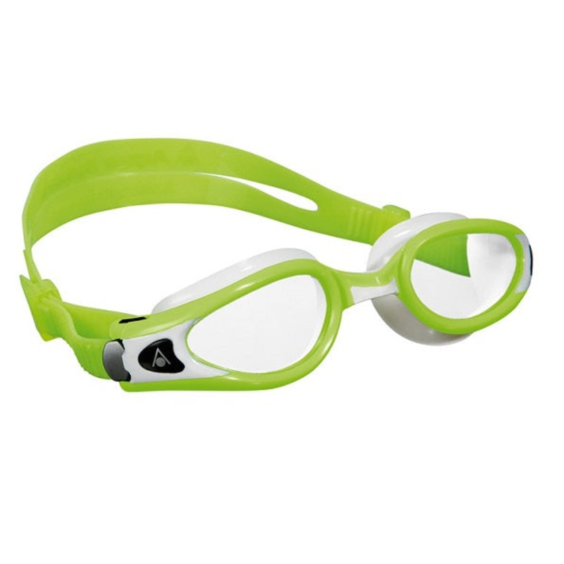 Aqua Sphere Goggle - Kaiman EXO Small Fit Clear Lens - Lime/White