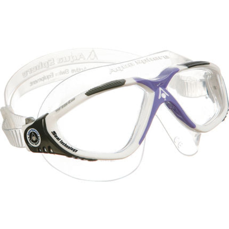 Aqua Sphere Mask Vista Lady Clear Lens - White/Gray/Lavender