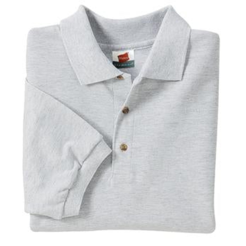 Hanes Stedman - 7-Ounce Pique Knit Sport Shirt. 055X