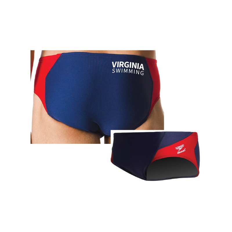 Virginia Swimming Male Endurance Spark Splice Brief
