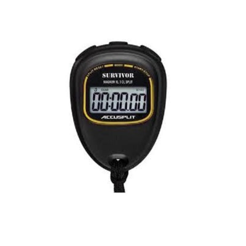 ACCUSPLIT  Stopwatch function in Survivor 3 Case