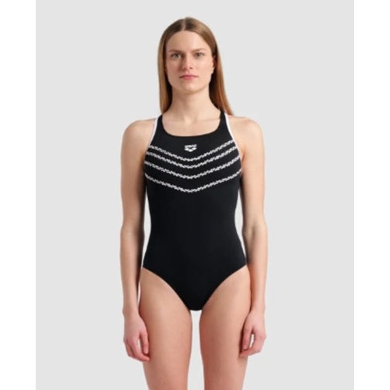 ARENA Women'S Losange V Swimsuit Swim Pro Back