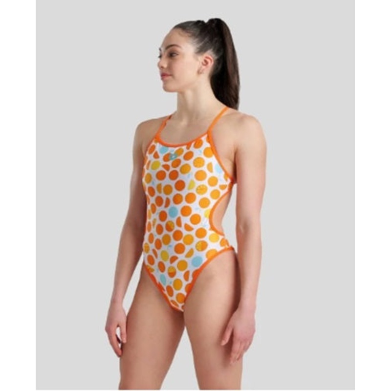 ARENA Women's Swimsuit Challenge Back Reversible