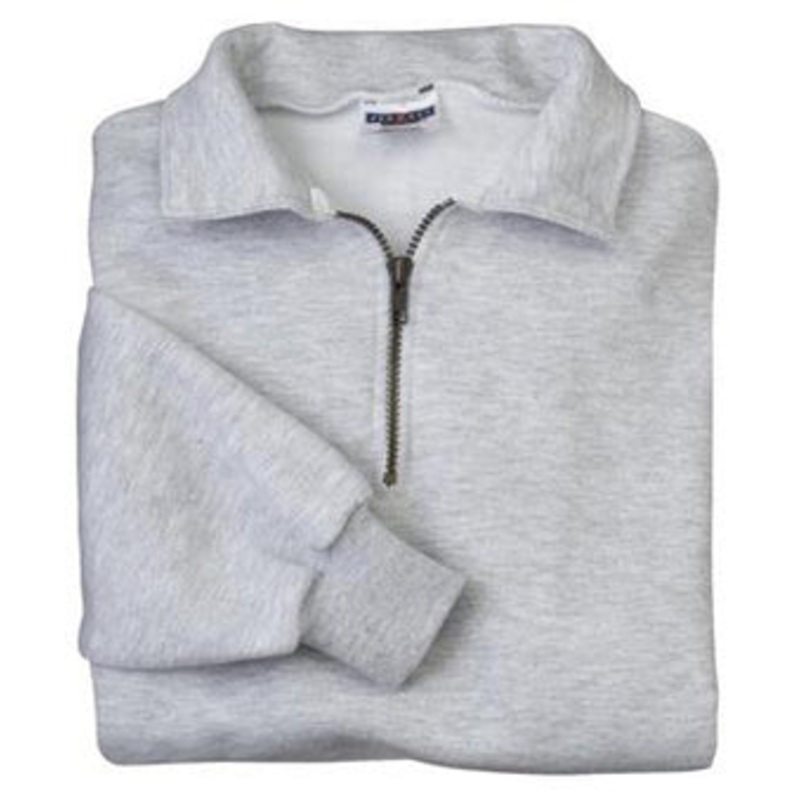 JERZEES SUPER SWEATS - 1/4 Zip Sweatshirt with Cadet Collar.  4528M