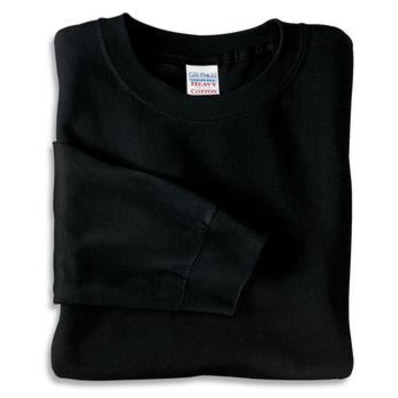 Gildan - 100% Cotton Long Sleeve T-Shirt.  5400