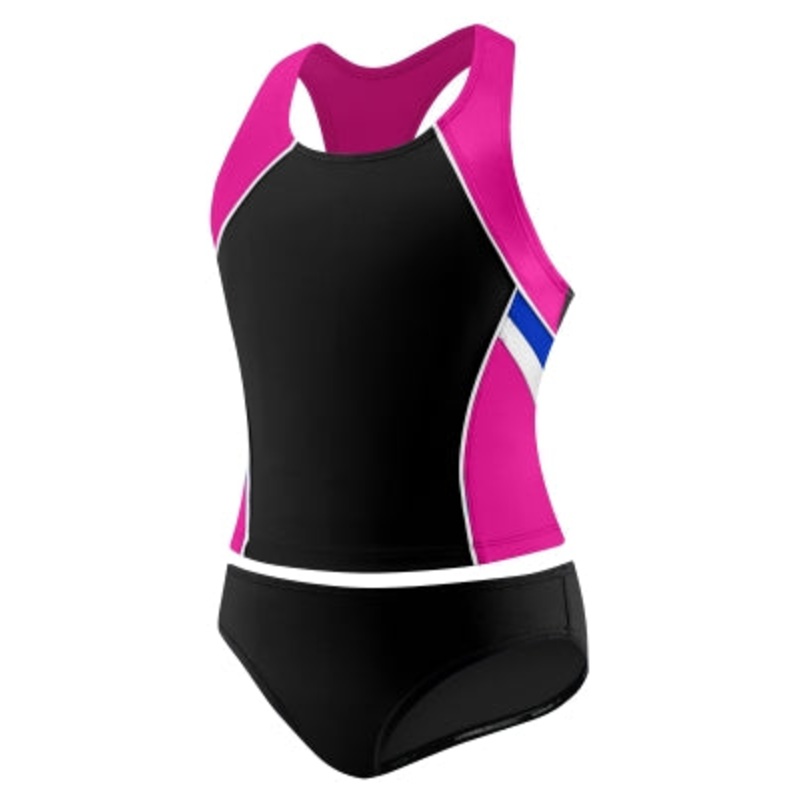 SPEEDO Girls Side Splice Racerback Tankini 2-PC (16 Only)