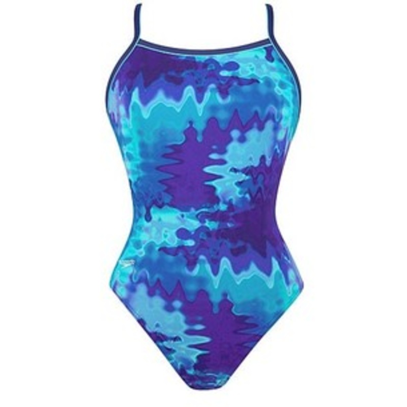 GENERIC SPEEDO Endurance Watercolor Flyback w/ Piping
