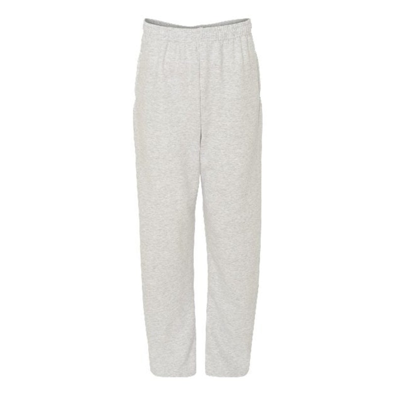 JERZEES Adult 8 oz. NuBlend Open-Bottom Fleece Sweatpants
