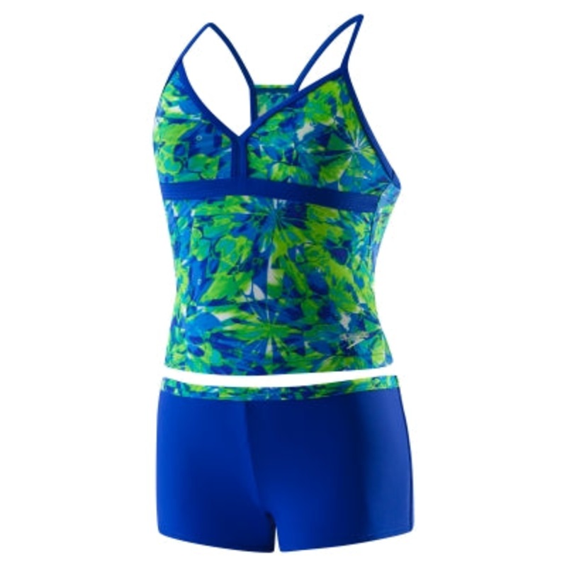 SPEEDO Girls Tie Dye Blaze Boyshort (7-16)