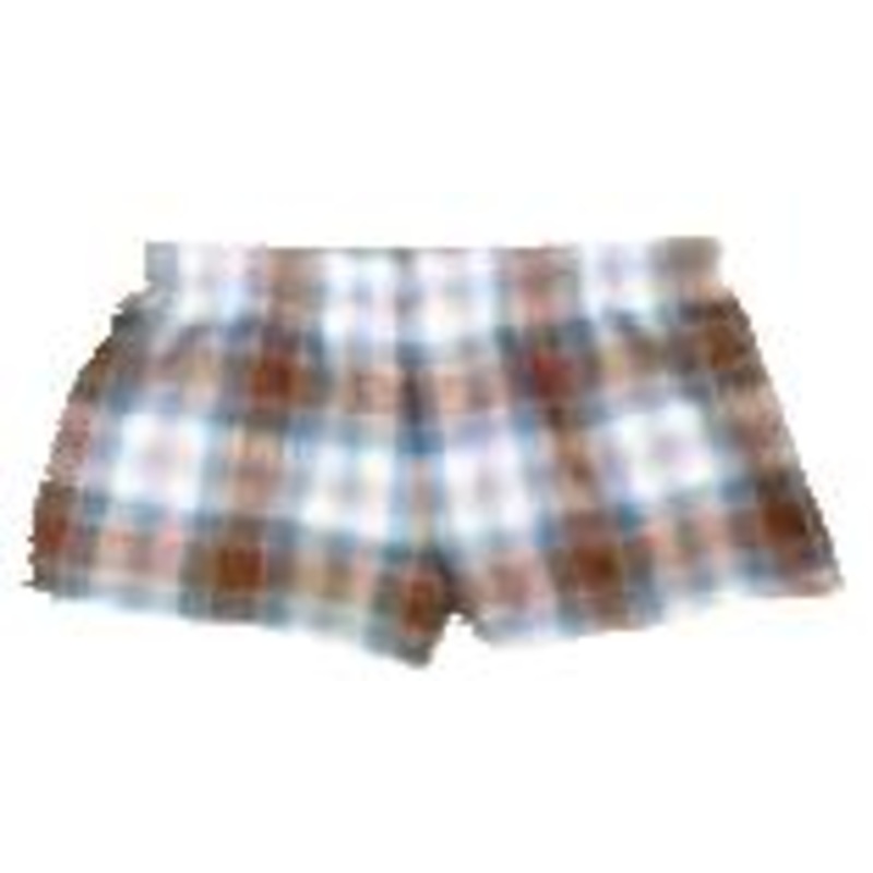 OWN BRAND FLANNEL SHORTS GIRLS
