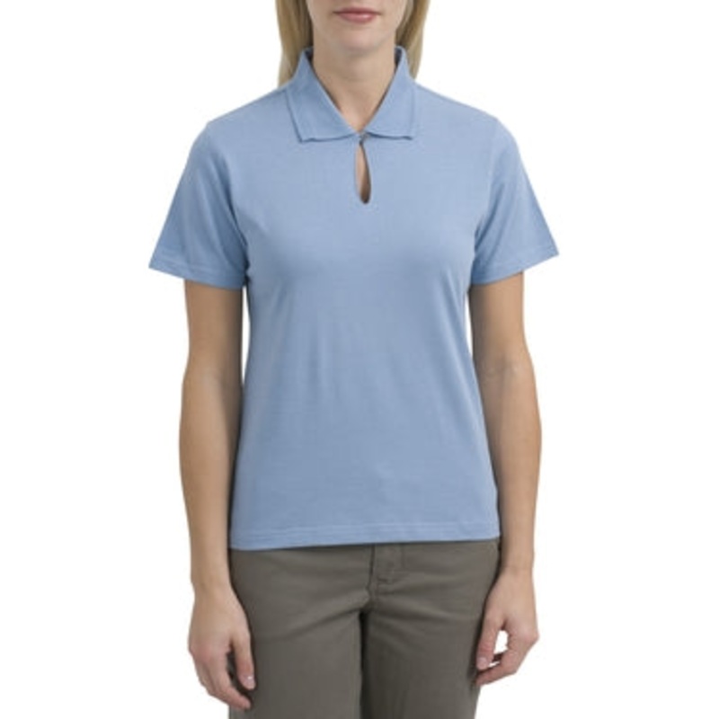 PING COLLECTION - Ladies DRY-FIBER DYNAMICS Chevron-Tipped Sport Shirt.   LP501