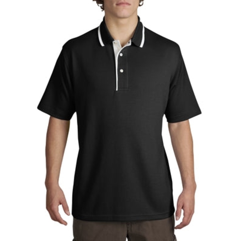 Port Authority - Pinpoint Knit Sport Shirt.  K447
