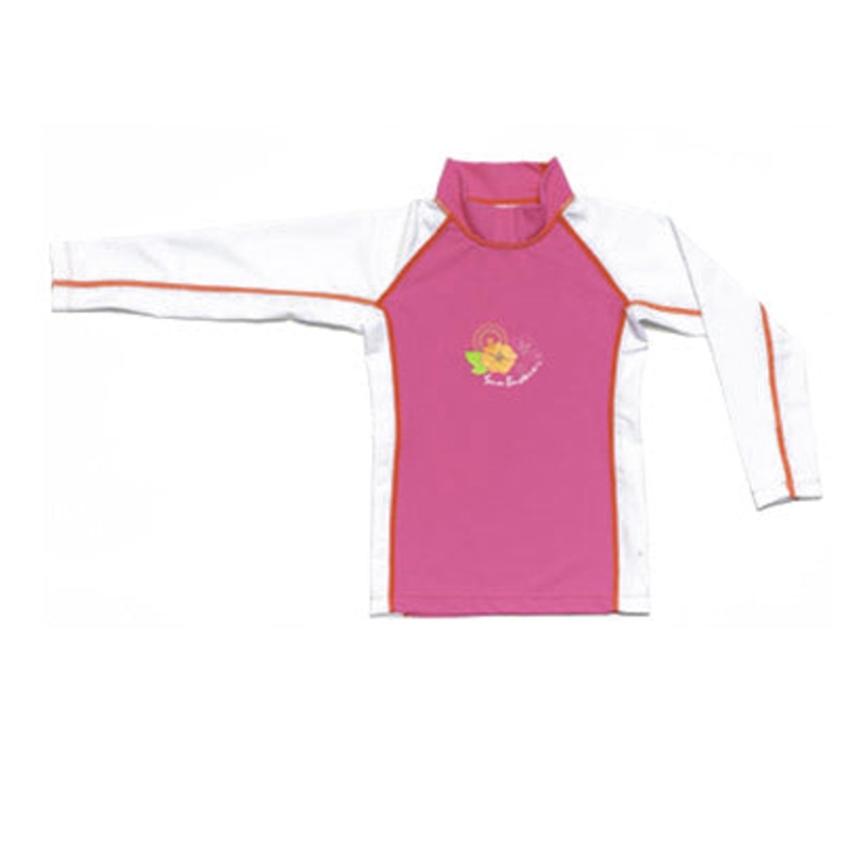 SUNBUSTERS Girls Long Sleeve Rash Guard