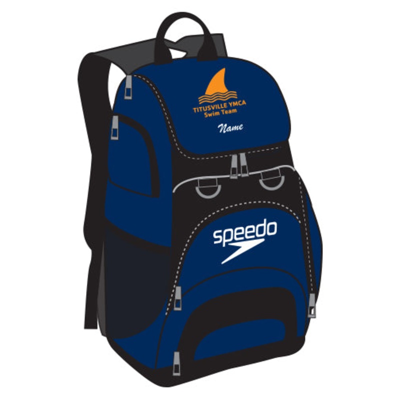 Titusville YMCA - SPEEDO Large Teamster Backpack - 35L