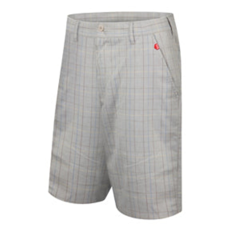 TYR Red Line Men's Plaid Shorts