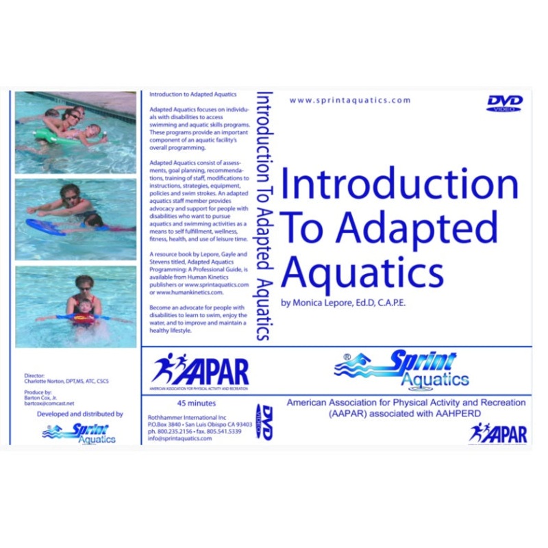 SPRINT Introduction to Adapted Aquatics