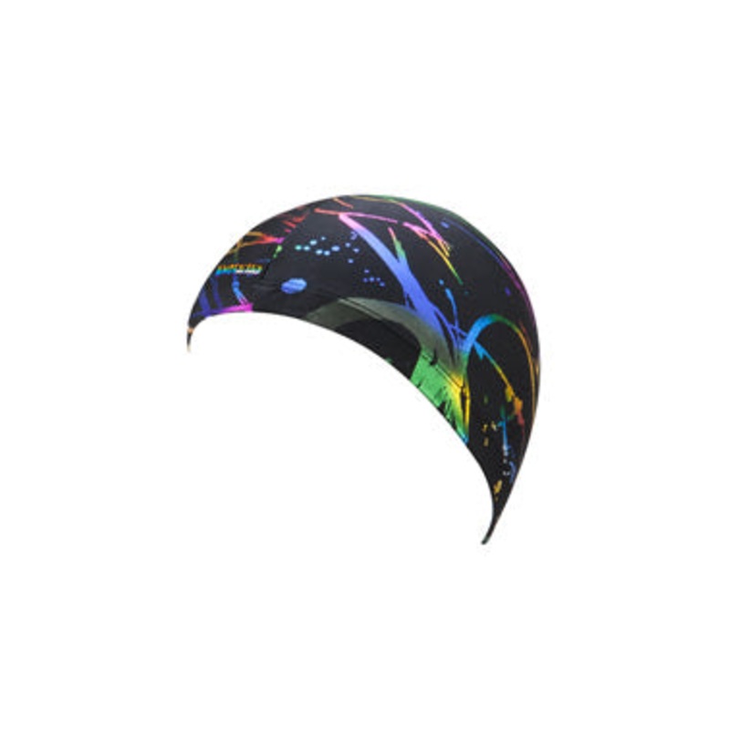 FINALS Funnies Female Feather Lycra Swimcap