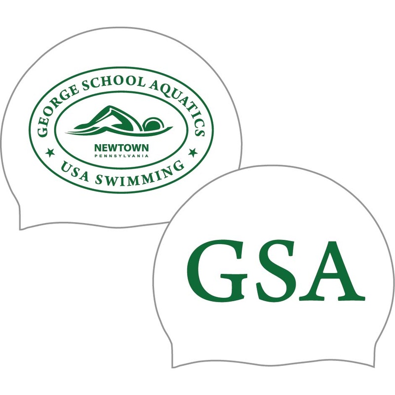 George School Aquatics Silicone Cap