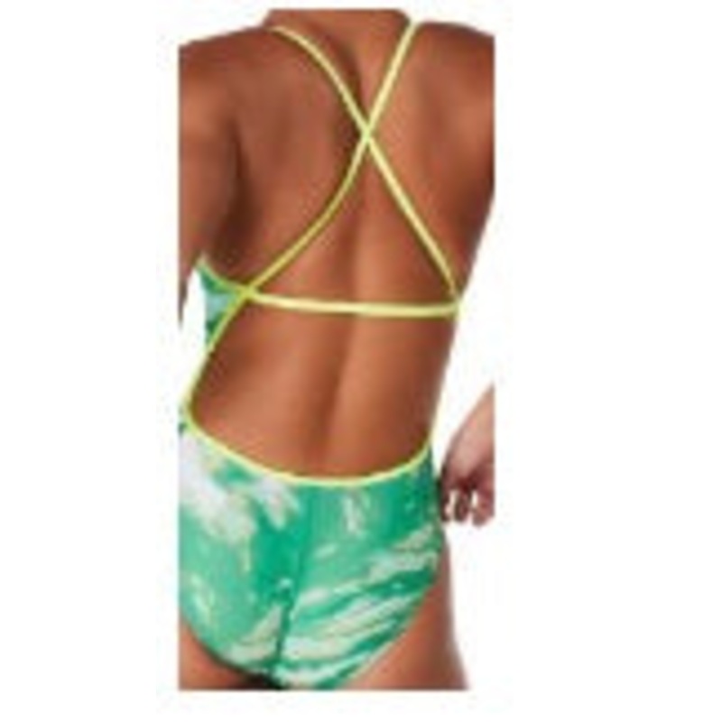 Burning Tree Country Club - Speedo Endurance+ Cyclone Swirl Crossback Women Swimsuit