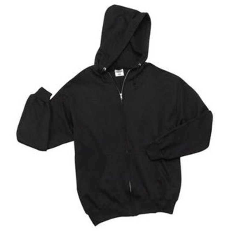Central Queens AQUAFLAMES  JERZEES  Full Zip Hooded Sweatshirt 993M