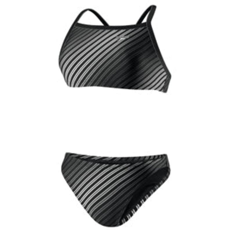 SPEEDO Rainbow Stripe V-back