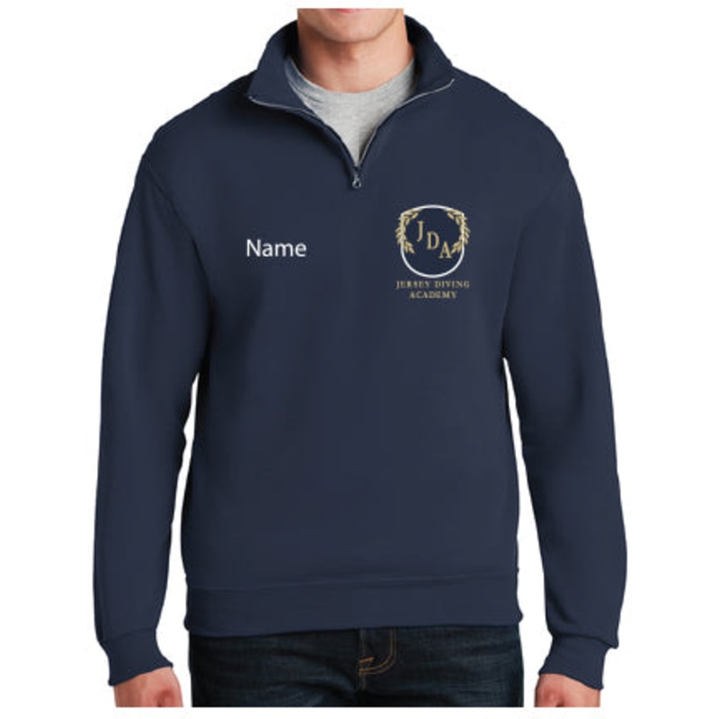 Jersey Diving Academy_Team Unisex Fleece 1/4 Zip Pullover-Youth