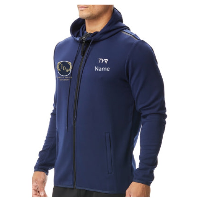 Jersey Diving Academy TYR Podium Full Zip Jacket Male