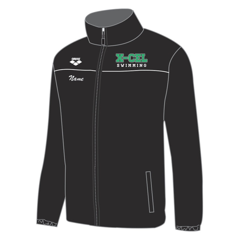 XCel Swimming  ARENA Team Panel Hooded Sweatshirt